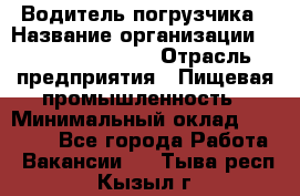 Водитель погрузчика › Название организации ­ Fusion Service › Отрасль предприятия ­ Пищевая промышленность › Минимальный оклад ­ 21 000 - Все города Работа » Вакансии   . Тыва респ.,Кызыл г.